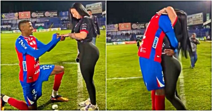 Calciatore costaricano chiede alla fidanzata di sposarlo e lei risponde “sì”. Ma dopo tre giorni si lasciano