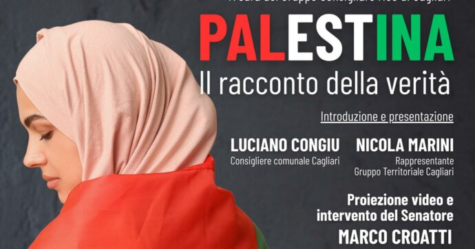 A Cagliari l’incontro “Palestina. Il racconto della verità”: testimonianze dirette dalla Flotilla. Tra gli ospiti il cronista del Fatto Alessandro Mantovani