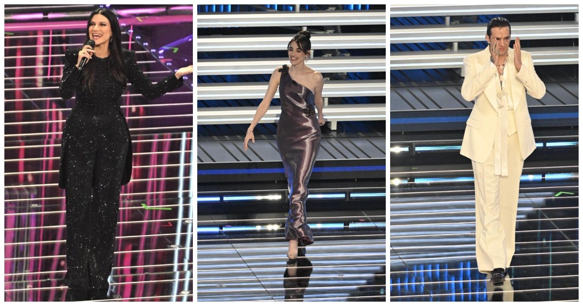 Sanremo 2026, le pagelle ai look della seconda serata in diretta: Laura Pausini non benissimo, Achille Lauro 9 in total white, Pilar Fogliati fiabesca