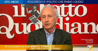 Copertina di Rogoredo, Travaglio a La7: “Salvini e Meloni l’hanno pestata grossa, volevano voti per il referendum ma si sono scavati la fossa da soli”