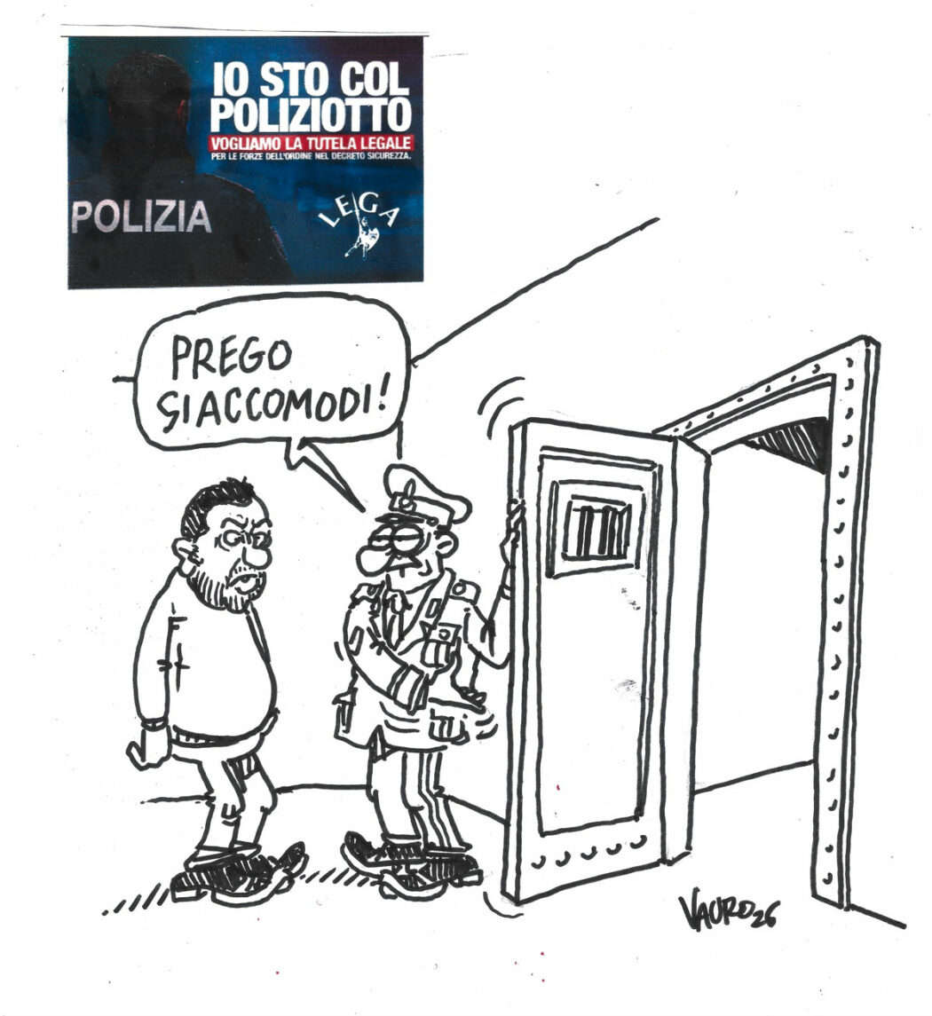 La vignetta di Vauro