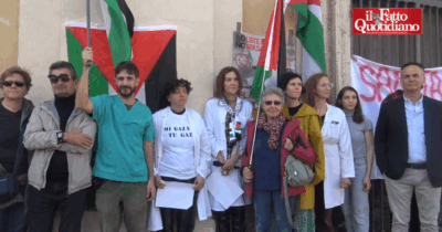 Copertina di Protesta dei sanitari contro la cacciata delle Ong da Gaza e Cisgiordania: “Silenzio è complicità, Israele rispetti il diritto internazionale”