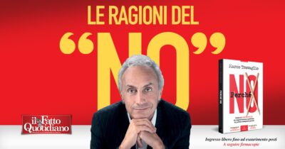 Copertina di Referendum, “Le ragioni del No”: tutte le tappe con Marco Travaglio