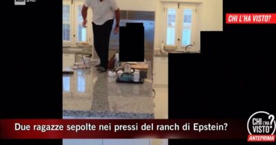 Copertina di “Due ragazze straniere strangolate e sepolte nel ranch di Epstein, una delle due potrebbe essere Santina Renda?”: la rivelazione a Chi l’ha Visto?