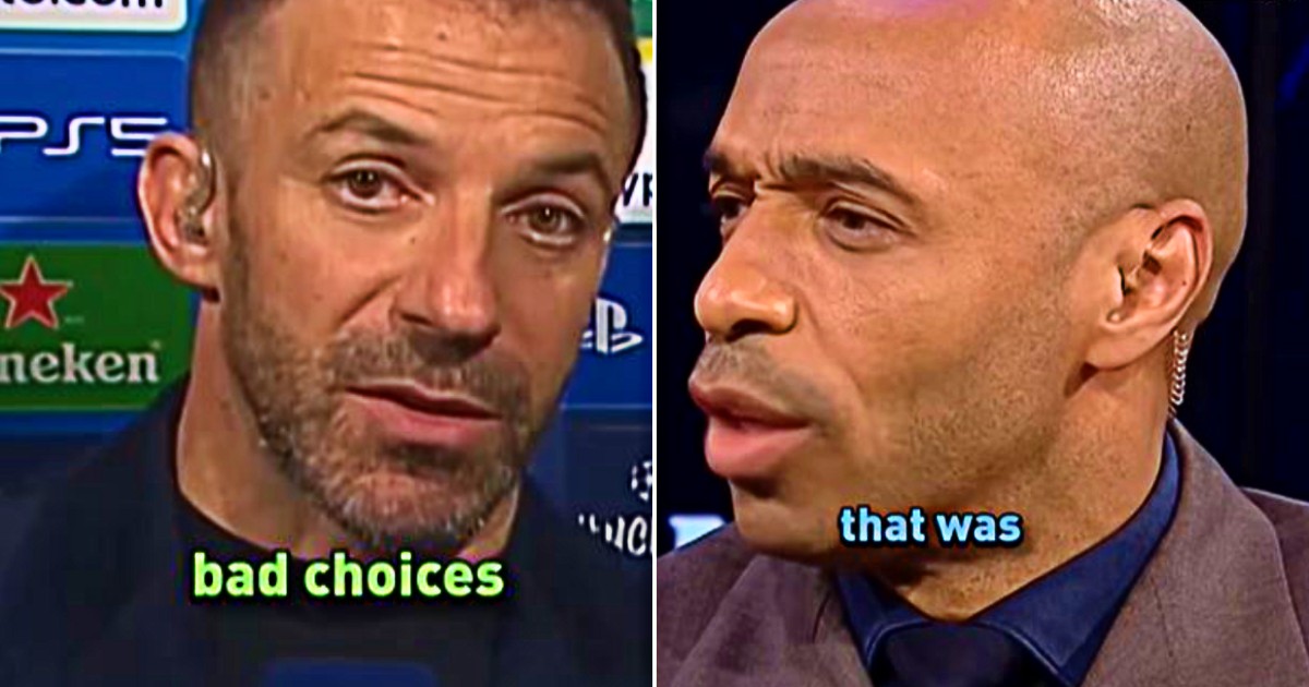 “Non parlo di giocatori sbagliati, ma di scelte sbagliate”: Del Piero risponde alla domanda di Henry sul declino della Juventus