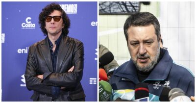 Copertina di Sanremo 2026, la gaffe di Salvini con Ermal Meta: “Gli faccio i complimenti per il perfetto uso dell’italiano”. Il cantautore: “I bimbi di Gaza sul colletto, ma rifiuto le etichette”