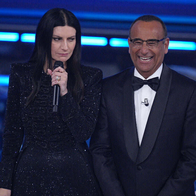 “Che cavolo stai dicendo Willis?”, che cosa significa la frase che Laura Pausini ha detto a Carlo Conti sul palco di Sanremo
