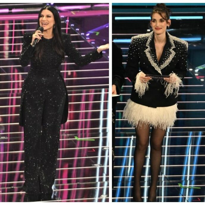 Sanremo 2026, le pagelle ai look della seconda serata: Laura Pausini delude, Achille Lauro (in total white) fa sfoggio di gioielli. Pilar Fogliati? Bocciata
