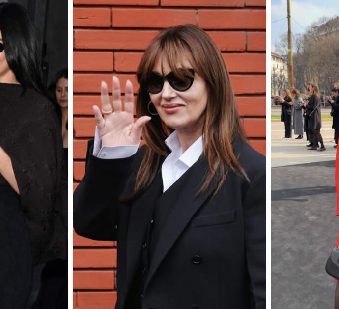 Da Mark Zuckerberg da Prada a Monica Bellucci e Madonna: tutti i vip alla Milano Fashion Week 2026
