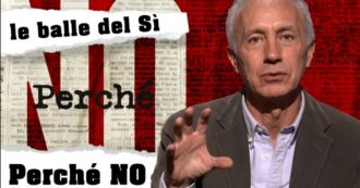 Perché No, il nuovo video di Marco Travaglio: le balle del Sì smentite con fatti e numeri