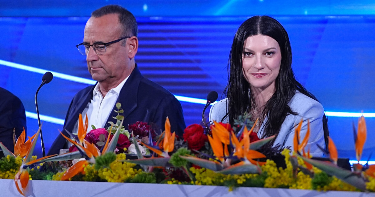“Gianluca Grignani ha chiesto il mio numero a Carlo Conti? Ce l’ha, non è mai cambiato. Se vuole chiamarmi, io sono qui”: così Laura Pausini
