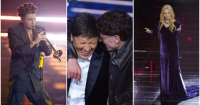Copertina di Sanremo 2026, top e flop della quarta puntata: Morandi-Tredici Pietro commoventi (9), Patty Pravo cade bruscamente dall’Olimpo (5), Moro oscura Brock, ma lo salva (5), Sayf sorprendente! (9)
