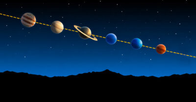 Copertina di Il 28 febbraio sei pianeti perfettamente allineati in cielo: ecco quando e come ammirare questo spettacolo astronomico unico