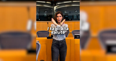 Copertina di “I centri in Albania…che fastidio, il congedo non paritario…che fastidio”: l’eurodeputata del Pd usa la canzone di Ditonellapiaga per un lip sync polemico