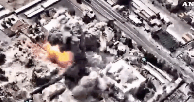 Copertina di Il video del bombardamento che ha distrutto il quartier generale di Khamenei a Teheran