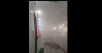 Copertina di Attacchi iraniani con droni all’aeroporto di Dubai: danni e “almeno un morto”