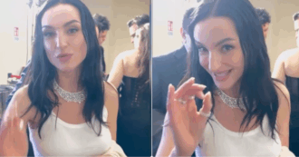 Copertina di “Carlo Conti è stato un grande, ha messo insieme tutte teste di ca**o come noi”: l’ironia di Arisa a fine Sanremo