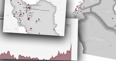 Copertina di L’attacco degli Stati Uniti all’Iran – le mappe