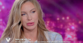 “Rischio la menopausa precoce. Quando la ginecologa me l’ha detto ho iniziato a cercare un compagno per fare figli”: così Taylor Mega