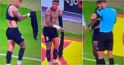 Copertina di Segna in rovesciata, si sfila la maglia e poi tenta la scusa più incredibile: espulso tra le risate