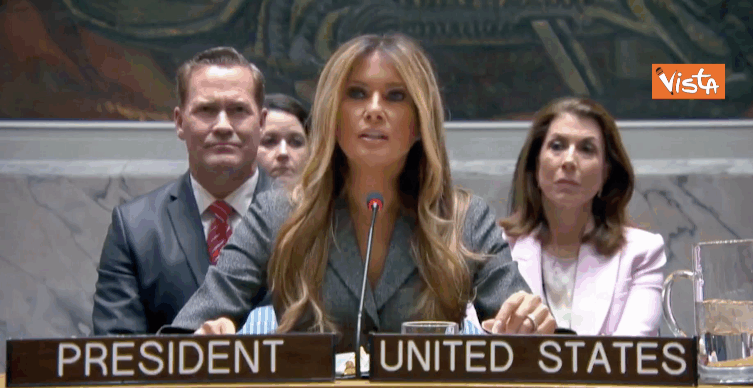 melania trump presiede il consiglio di sicurezza dell8217onu 232 la prima volta di una first lady