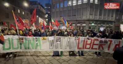 Copertina di Milano, presidio No War al consolato Usa: “Khamenei criminale, ma libertà non arriva con i missili”. Lite tra i manifestanti