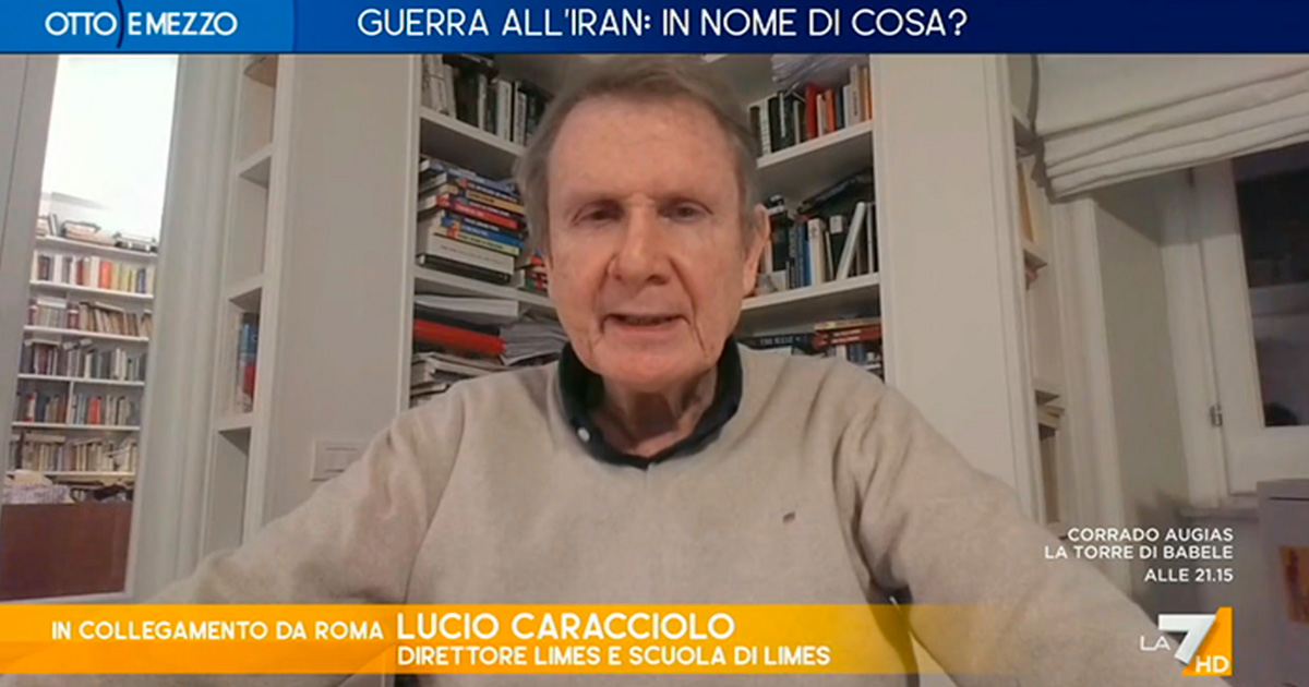 iran caracciolo a la7 non c8217era nessuna minaccia nucleare imminente 200 una terza guerra del golfo non conflitto mondiale