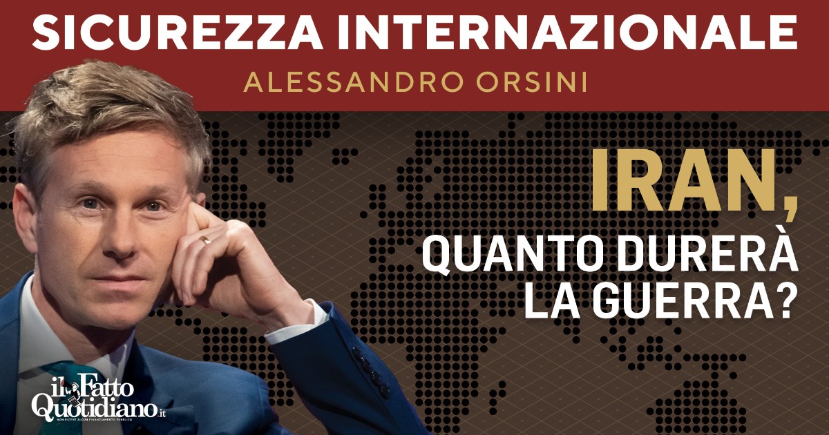 iran quanto durer224 la guerra la diretta con alessandro orsini