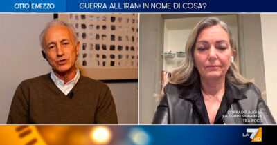 Copertina di Iran, Travaglio a La7: “Negli ultimi anni non ho visto niente di più terroristico del governo di Israele”