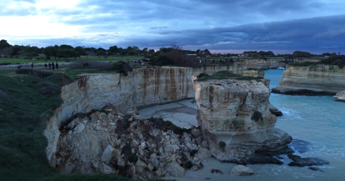 Arco di Sant’Andrea crollato: si parla del Tap, ma nessuno avrebbe potuto fermare un fenomeno naturale irreversibile