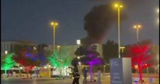 Copertina di Drone iraniano colpisce il consolato Usa a Dubai: il video dell’esplosione