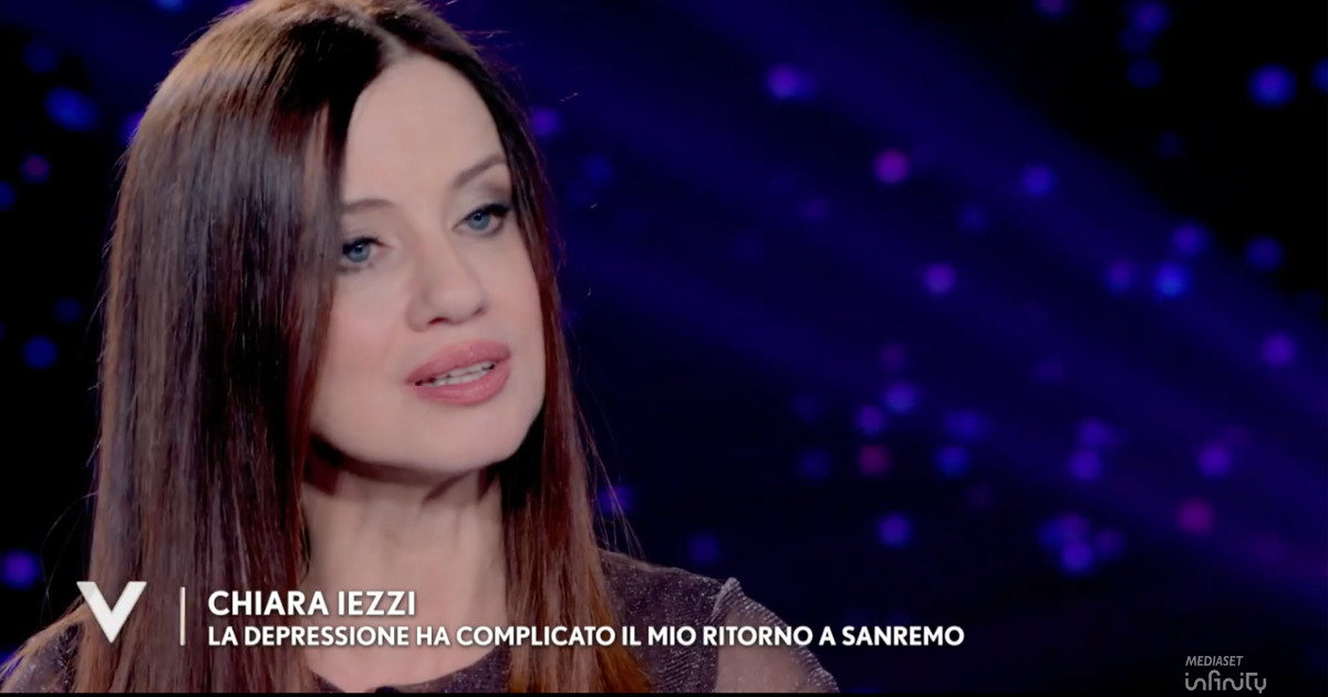 “A Sanremo la gente mi vedeva intontita, dicevano che non avevo voglia. Erano i farmaci, stavo affrontando depressione e attacchi di panico”: le parole di Chiara Iezzi