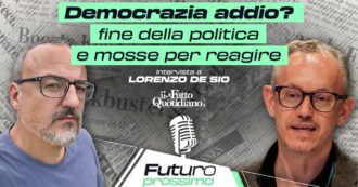 Copertina di Democrazia addio? La fine della politica e tre mosse per reagire. L’intervista di Franz Baraggino a Lorenzo De Sio