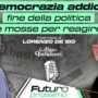 Copertina di Democrazia addio? La fine della politica e tre mosse per reagire. L’intervista di Franz Baraggino a Lorenzo De Sio | Rivedi la puntata