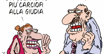 Copertina di La vignetta di Franzaroli