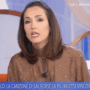Copertina di “Dire che è una canzone cantata ai matrimoni della camorra è una cosa bella da leggere?”: Caterina Balivo fronteggia Aldo Cazzullo