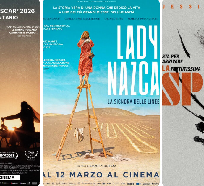 Scalfire la roccia, Lady Nazca e La Sposa! Così anche il cinema festeggia l’8 marzo