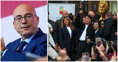 Copertina di Sal Da Vinci mette in scena alto e basso, vero e falso. Il massimo grado di napoletanità