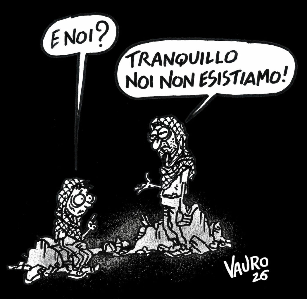 La vignetta di Vauro