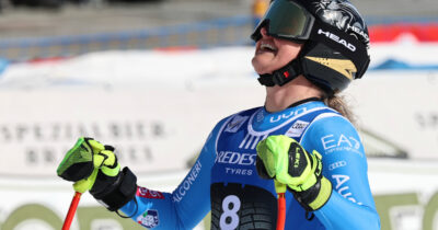 Copertina di Pirovano-bis, vince la seconda discesa libera in due giorni (sempre per un centesimo). Goggia fuori dalle dieci