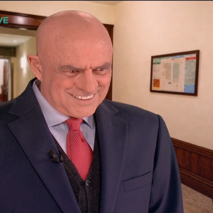 La verità di Crozza-Crosetto a Dubai: “Mai mi sarei aspettato l’attacco in Iran dopo il selfie col cammello”