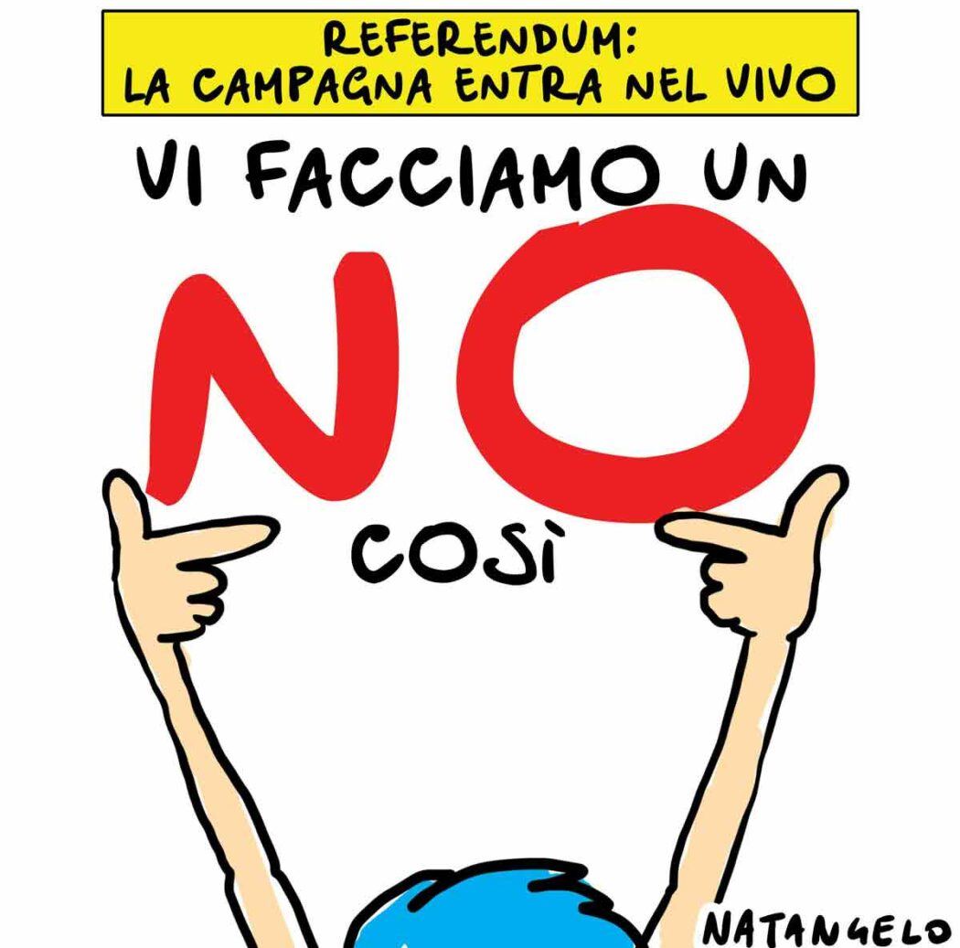 La vignetta di Natangelo