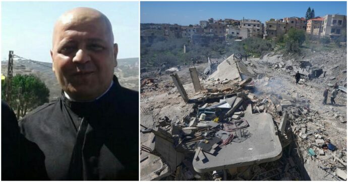 Ucciso in un bombardamento in Libano il parroco di Qlayaa, stava soccorrendo un parrocchiano ferito