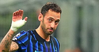 Copertina di L’Inter perde ancora pezzi: altro infortunio per Calhanoglu. Le sue condizioni e quando torna