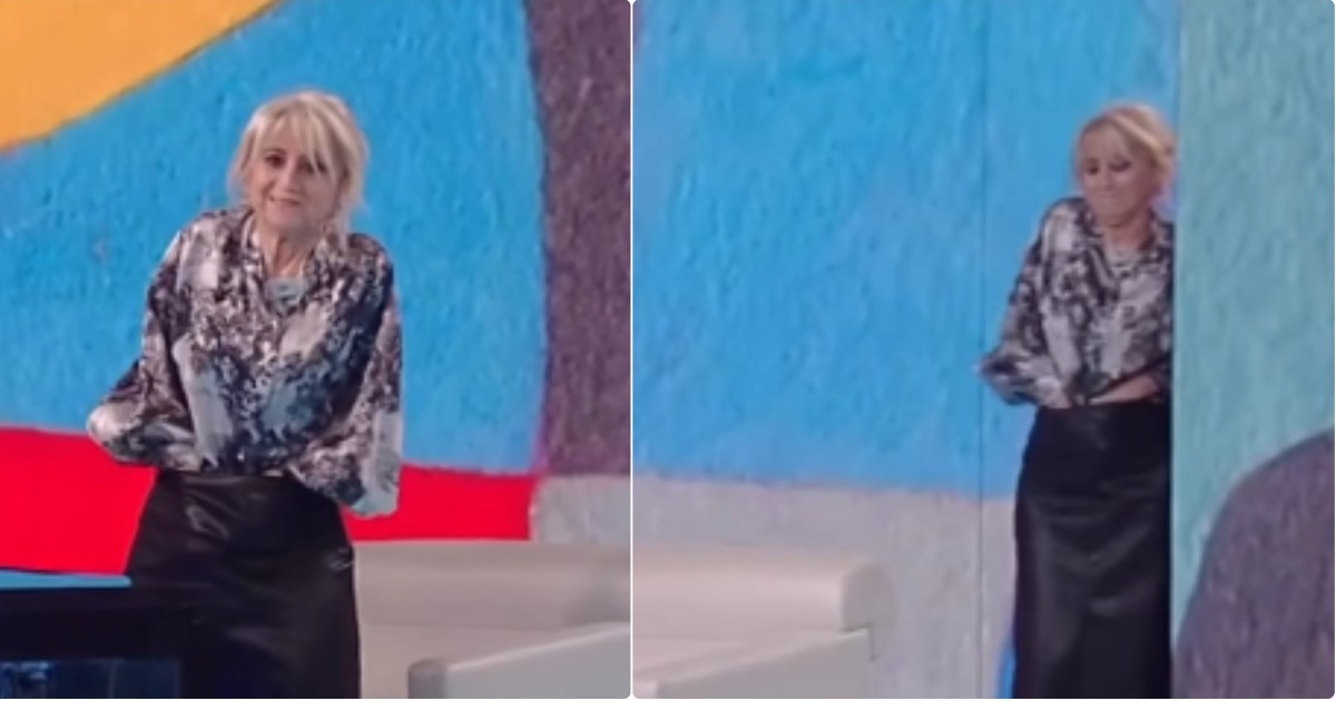 Luciana Littizzetto ‘ravana’ dentro la gonna: “Faccio come i maschi”, Fabio Fazio: “Non sei Raf”. La gag a Che tempo che fa