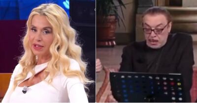 Copertina di “Nino Frassica non ha fatto ridere nessuno, voglio le scuse pubbliche faccia a faccia”: così Valeria Marini dopo la gag del comico a Che tempo che fa