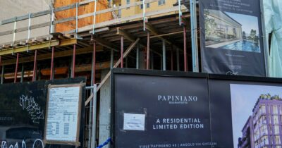 Copertina di Milano, risequestrato cantiere via Papiniano