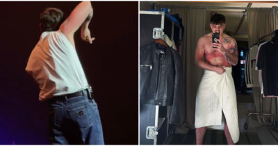 Copertina di “Mi hanno detto ‘sei un cadavere, fai cag**re, devi farti una lampada. Mi sono ustionato, non me ne frega un ca**o”: Olly rivela il piccolo “incidente” sul palco