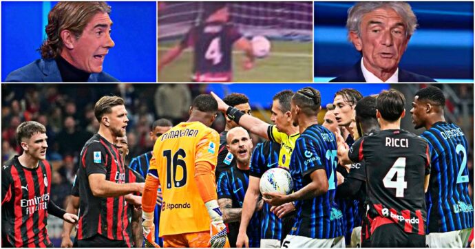 Rigore negato all’Inter, Cesari: “È facilissimo da vedere al Var, si chiama sudditanza psicologica”. Bergonzi: “Quello di Ricci è fallo di mano”