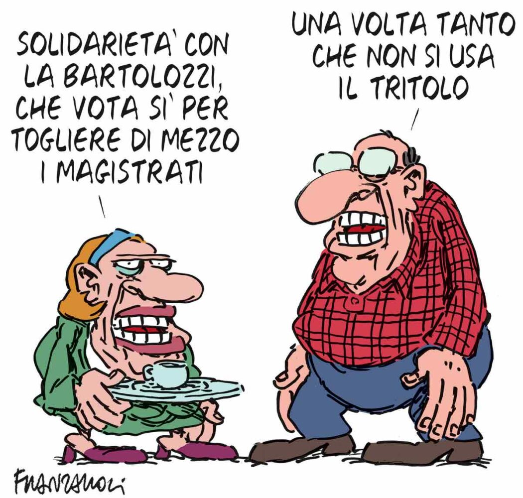 La vignetta di Franzaroli